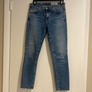AG Prima Cropped Mid Rise Jeans